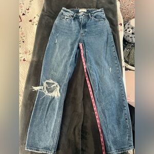 abercrombie & fitch size 4 curve love jeans